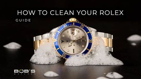 pulire rolex con bicarbonato|how to clean rolex bracelet.